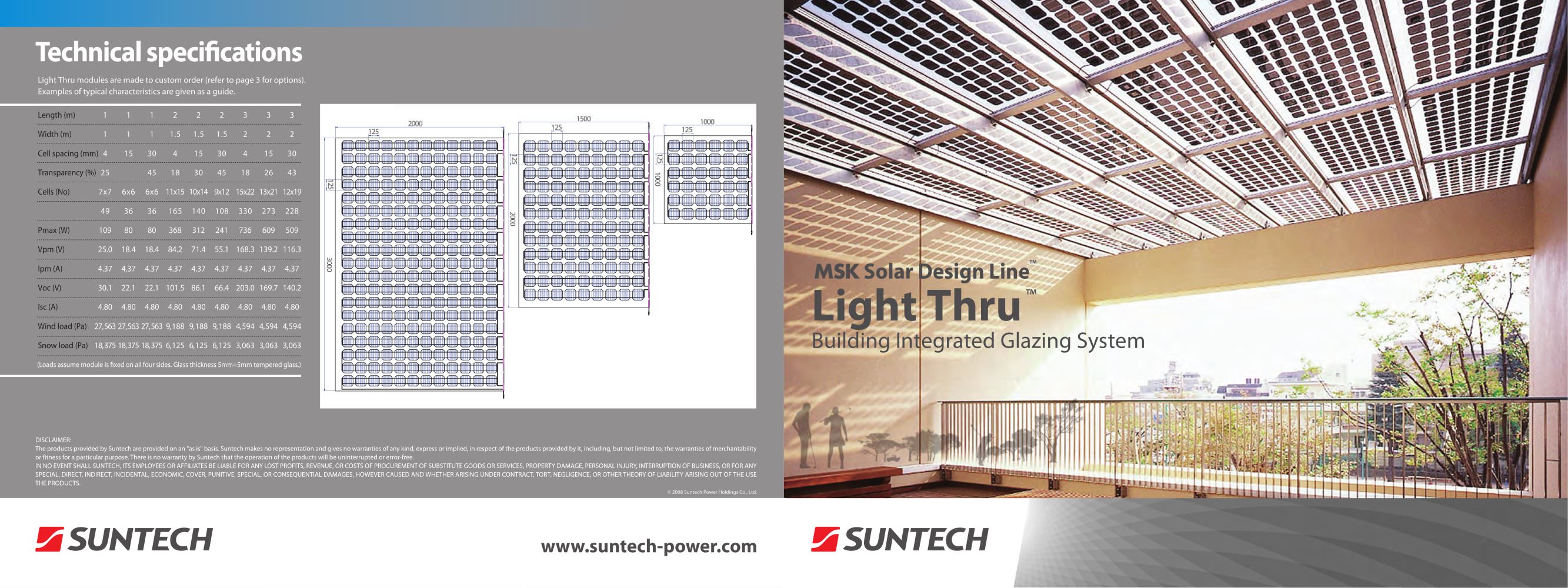 Light Thru - Suntech Power Corporation