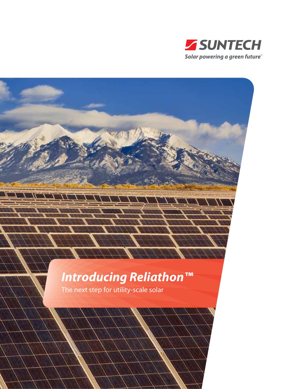 Reliathon Modules - Suntech Power Corporation
