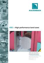 KBC 280 NA - Fully automatic double column guided high performance production band sawing machine