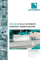 KKS 400 NA - Fully automatic universal coldsaw with rotating table for mitre cutting