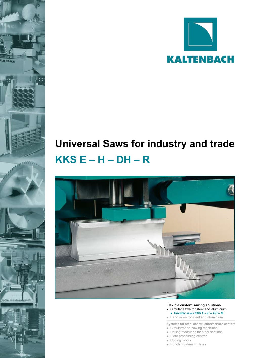 KKS 450 E Universal coldsaw in semi-automatic version - KALTENBACH