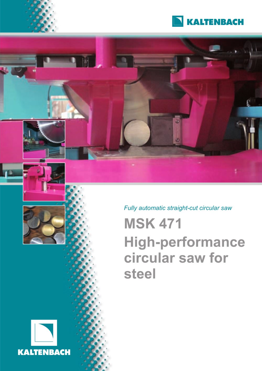 MSK 471 High-performance circular saw for steel - KALTENBACH