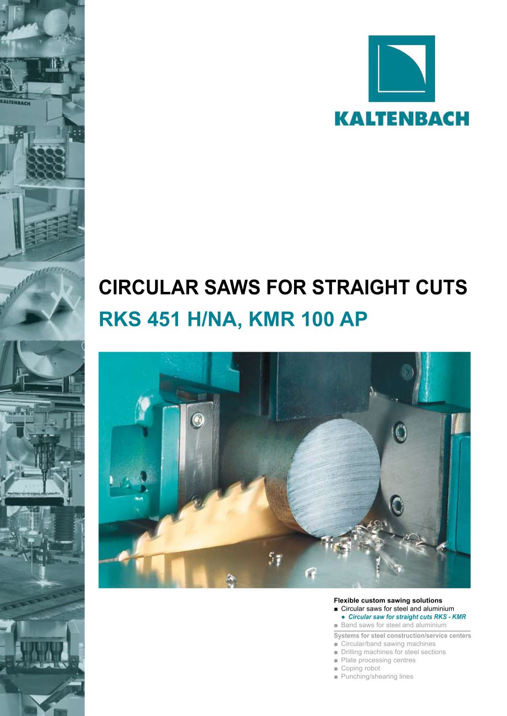 RKS 451 H - Semi automatic high performance sawing machine - KALTENBACH