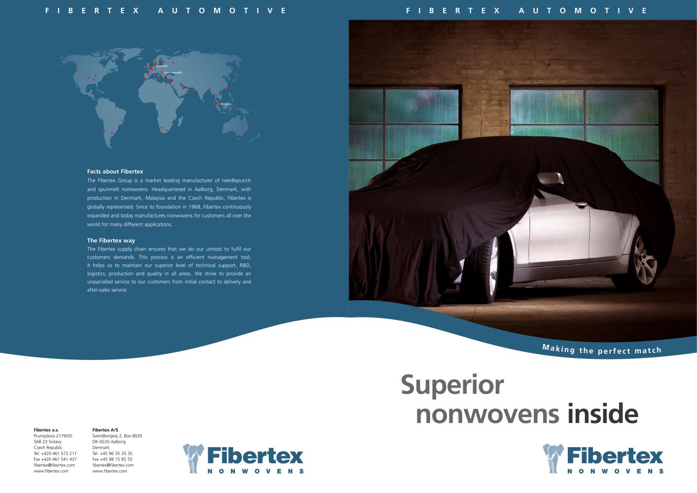 Advanced lightweight nonwovens for the automotive industry - Fibertex Nonwovens
