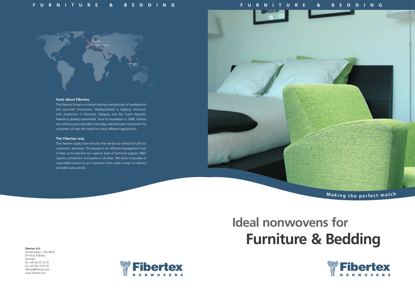 Ideal nonwovens for Furniture & Bedding - Fibertex Nonwovens