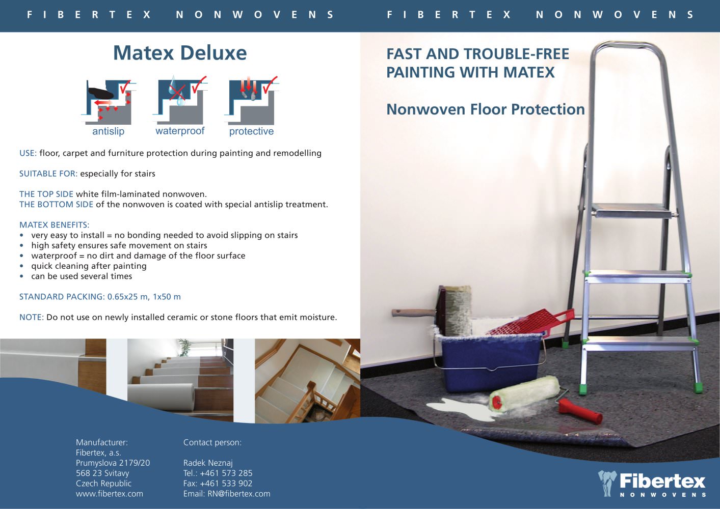 Nonwoven Floor Protection Matex� - Fibertex Nonwovens