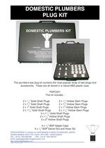 Domestic Plumbers Plug Kit