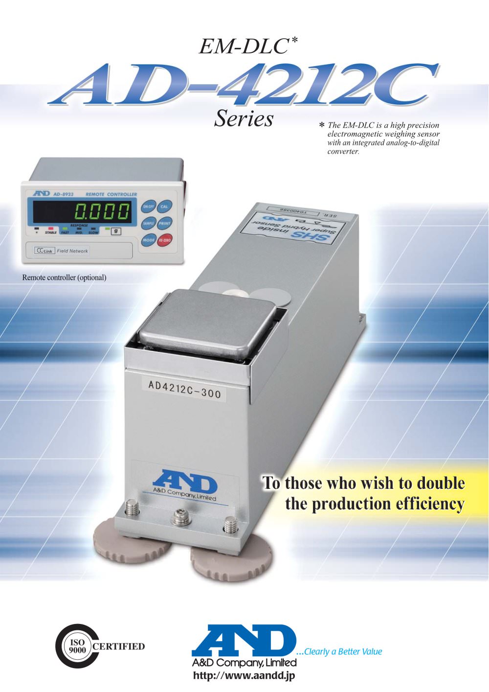 Electromagnetic Digital Load Cell/AD-4212C series - A&D COMPANY, LIMITED