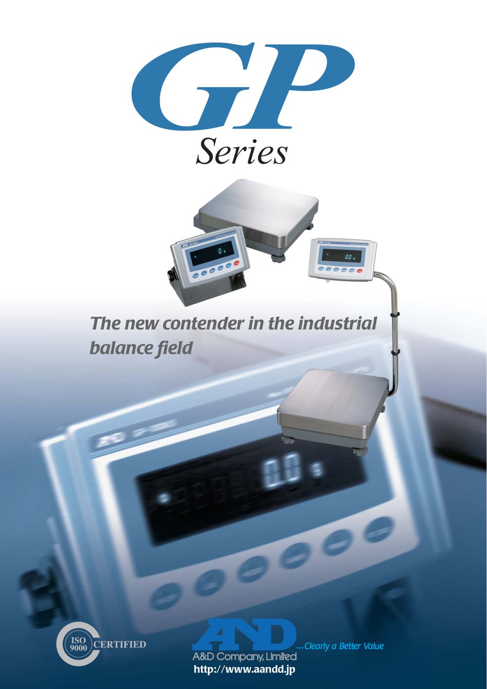 GP Series of Precision Industrial Balances - A&D COMPANY, LIMITED
