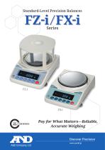 Precision Balances/FZ-i & FX-i Series
