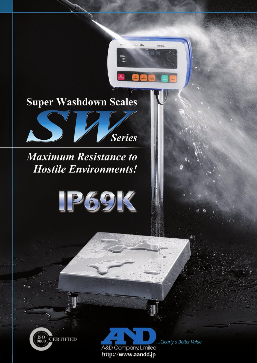 Super Washdown Scales/SW Series - A&D COMPANY, LIMITED