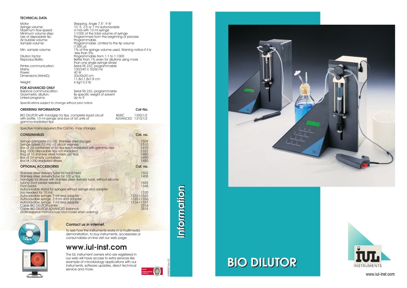 BIO DILUTOR - IUL Instruments