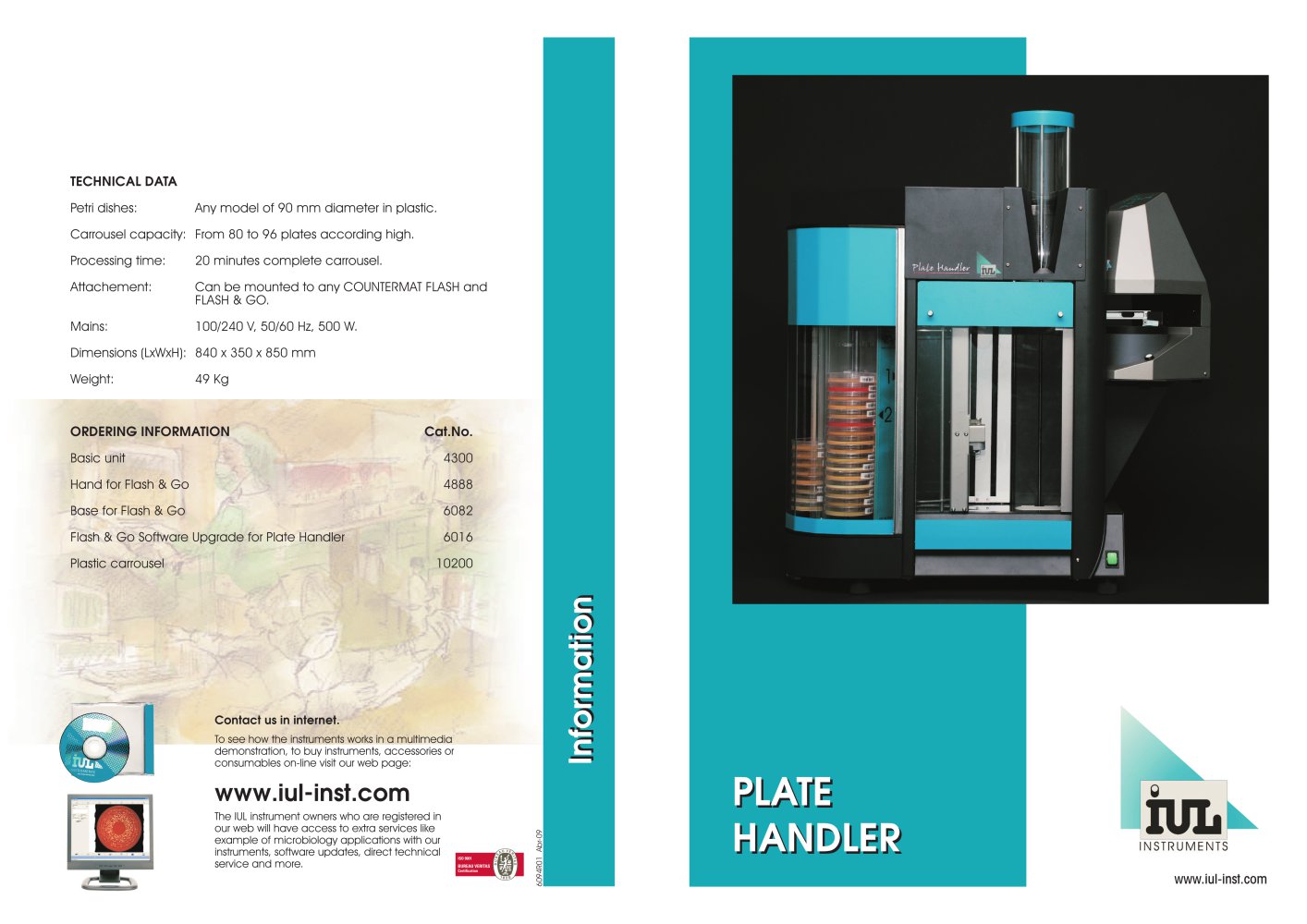 PLATE HANDLER - IUL Instruments