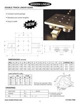Double Track Linear Guide 