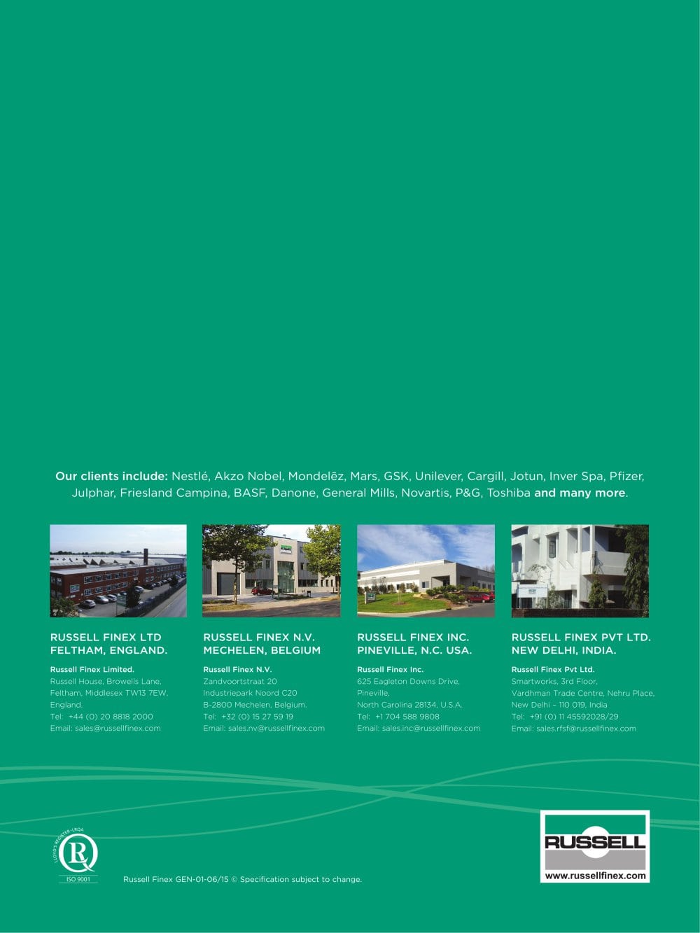 Composite Brochure - Russell Finex