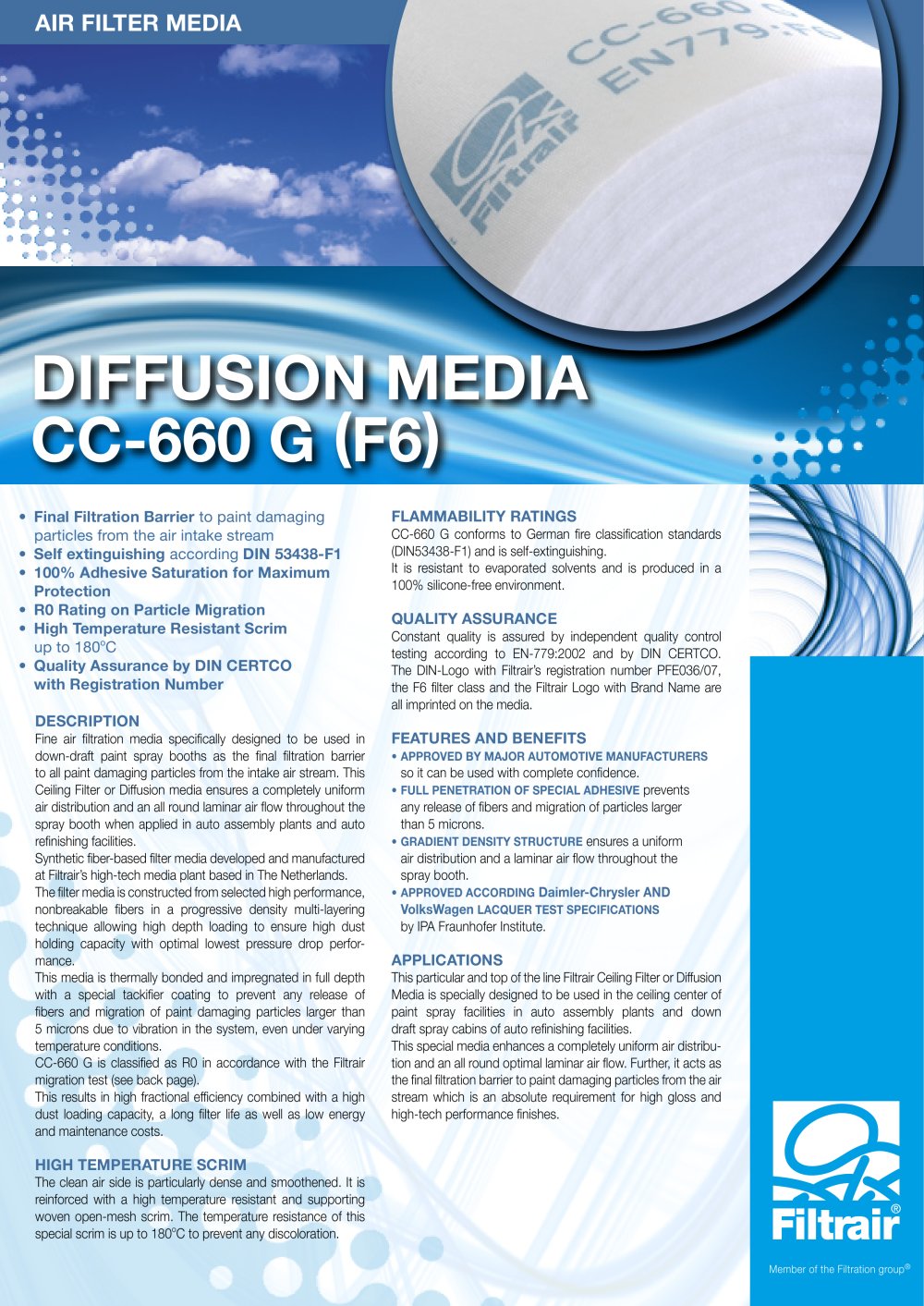 Literature - CC660 G - Filtrair B.V.