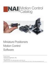 Miniature Positioners/ Controller/Driver Catalog