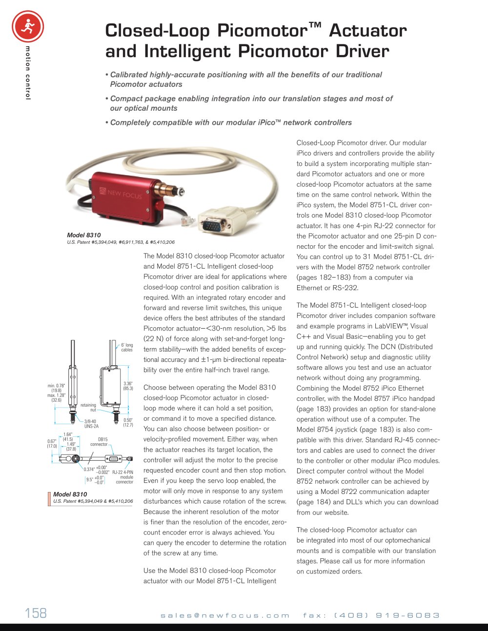 Closed-loop Actuators - Bookham