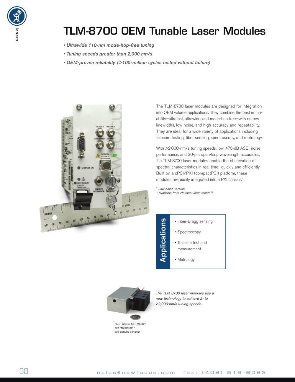 OEM Tunable Laser Modules - Bookham