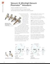 Vacuum & Ultraclean Motion Control