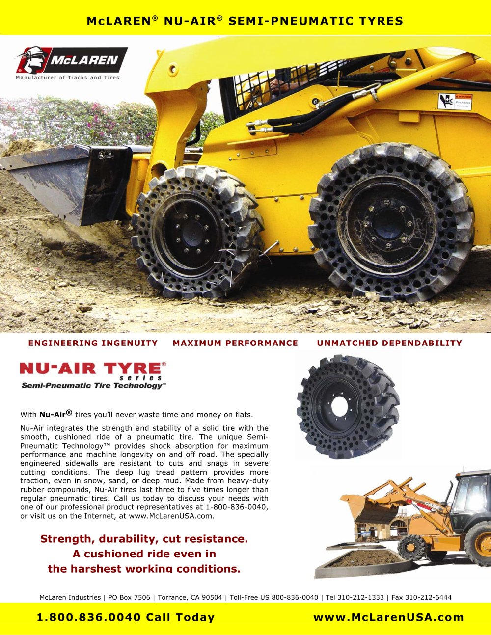 Nu-Air DT (Dirt Terrain) Brochure - McLaren Industries