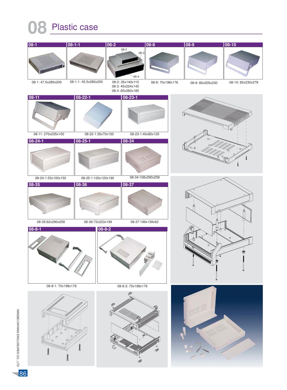 plastic case - Ningbo Dayang  Enclosures.