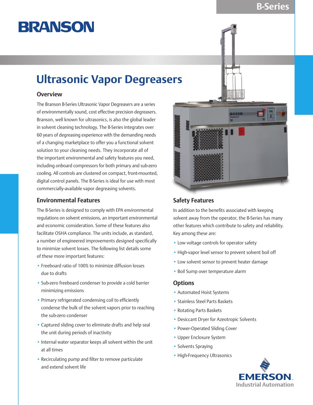 Branson B-Series - 1 / 2 Pages