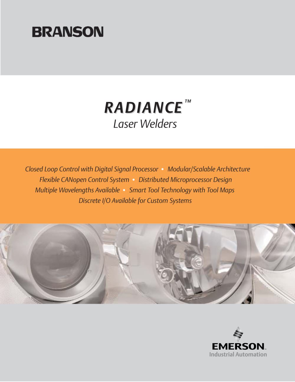 Branson Laser Welders - Radiance Series - Branson Ultrasonics