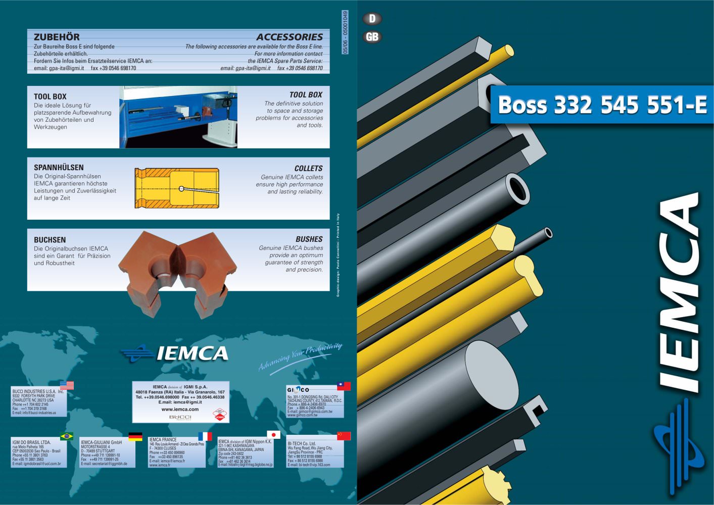 BAR FEEDERS BOSS 332-E - IEMCA