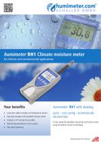 humimeter RH1 relative humidity meter with datenlog 
