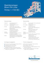 Blown Film Lines Filmtec 1-1700 IBC