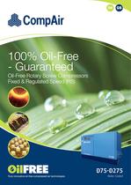 Oil-free Rotary Screw Compressors D Series