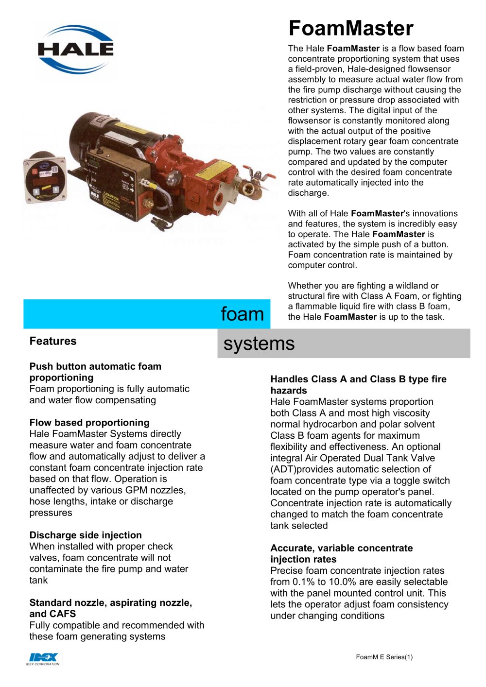 Foam Master E Series - Godiva Ltd.