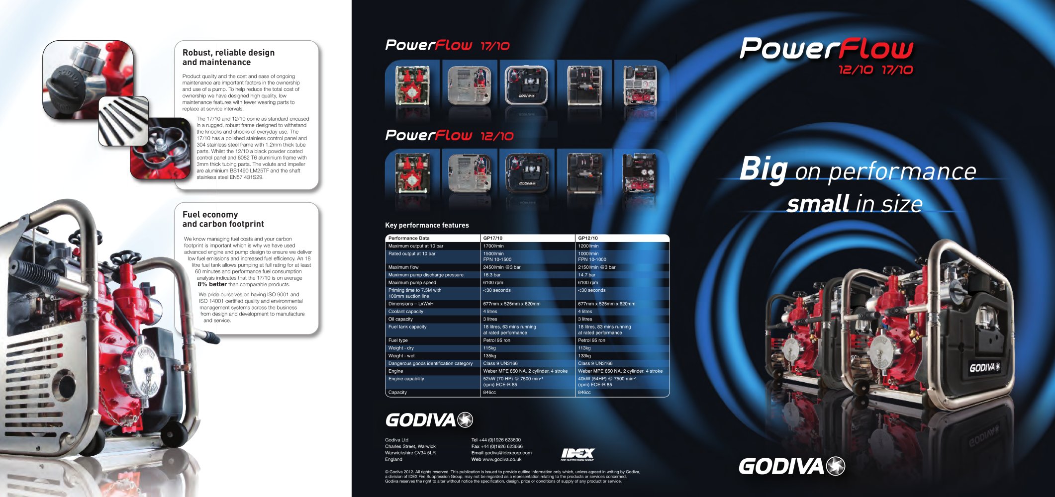 Powerflow 12/10, 17/10