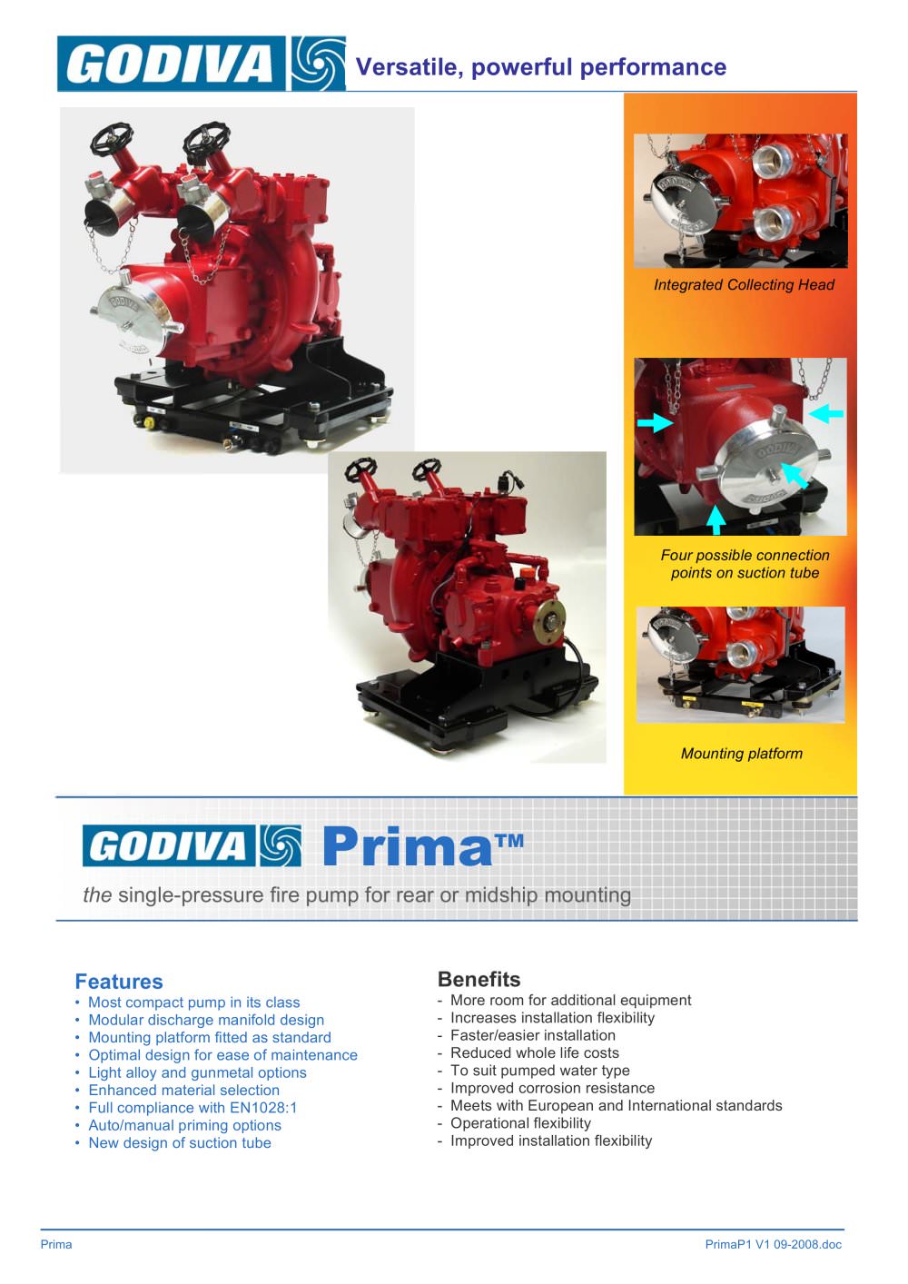 Prima P1 - Godiva Ltd.
