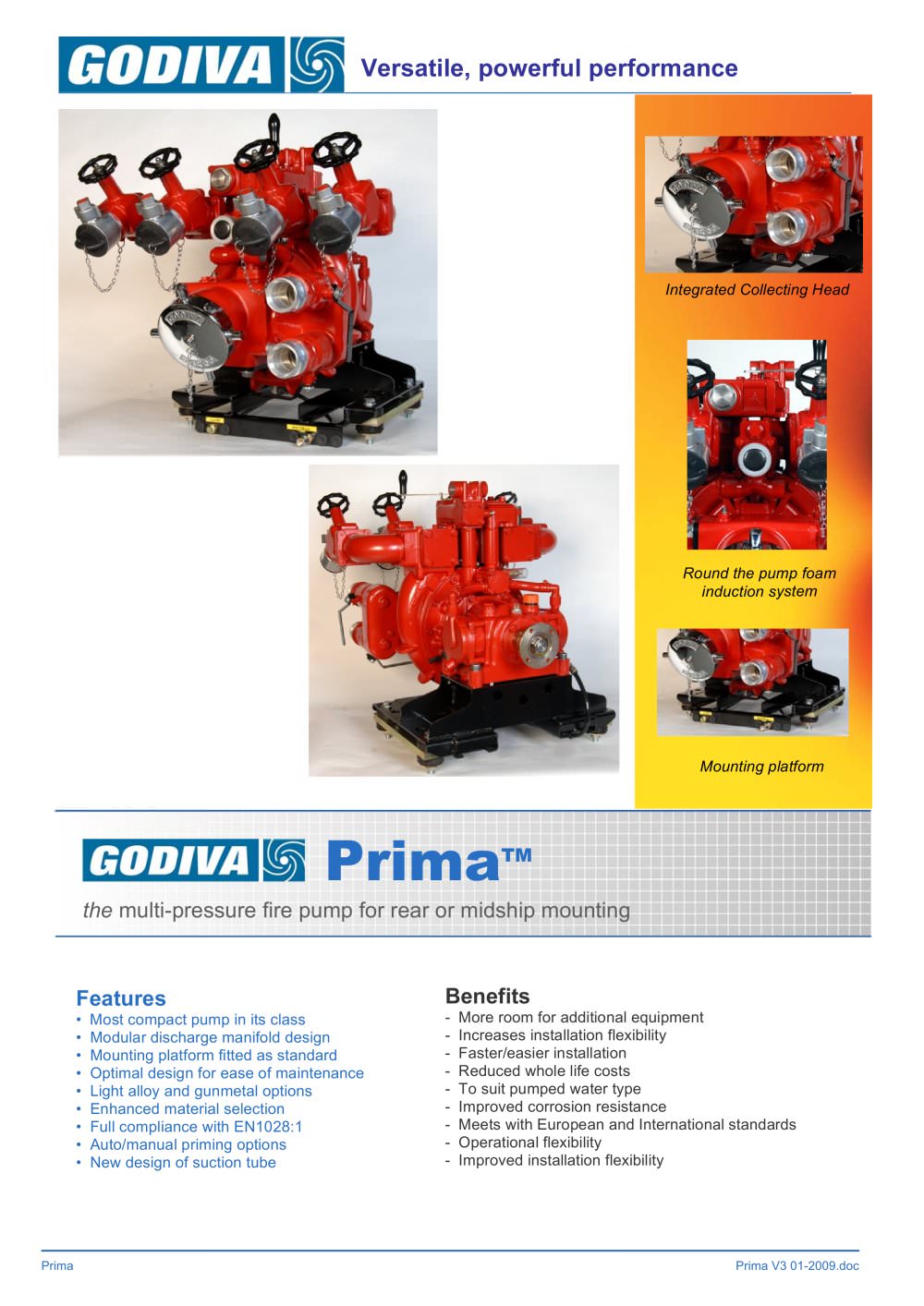 Prima P2_ Data Sheet - Godiva Ltd.