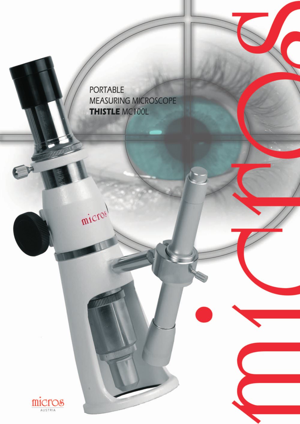 Thistle MC100L Portable Measuring Microscope - MICROS Produktions- & Handels GmbH.