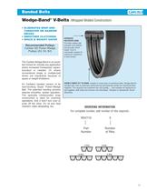 Wedge-Band� V-Belts