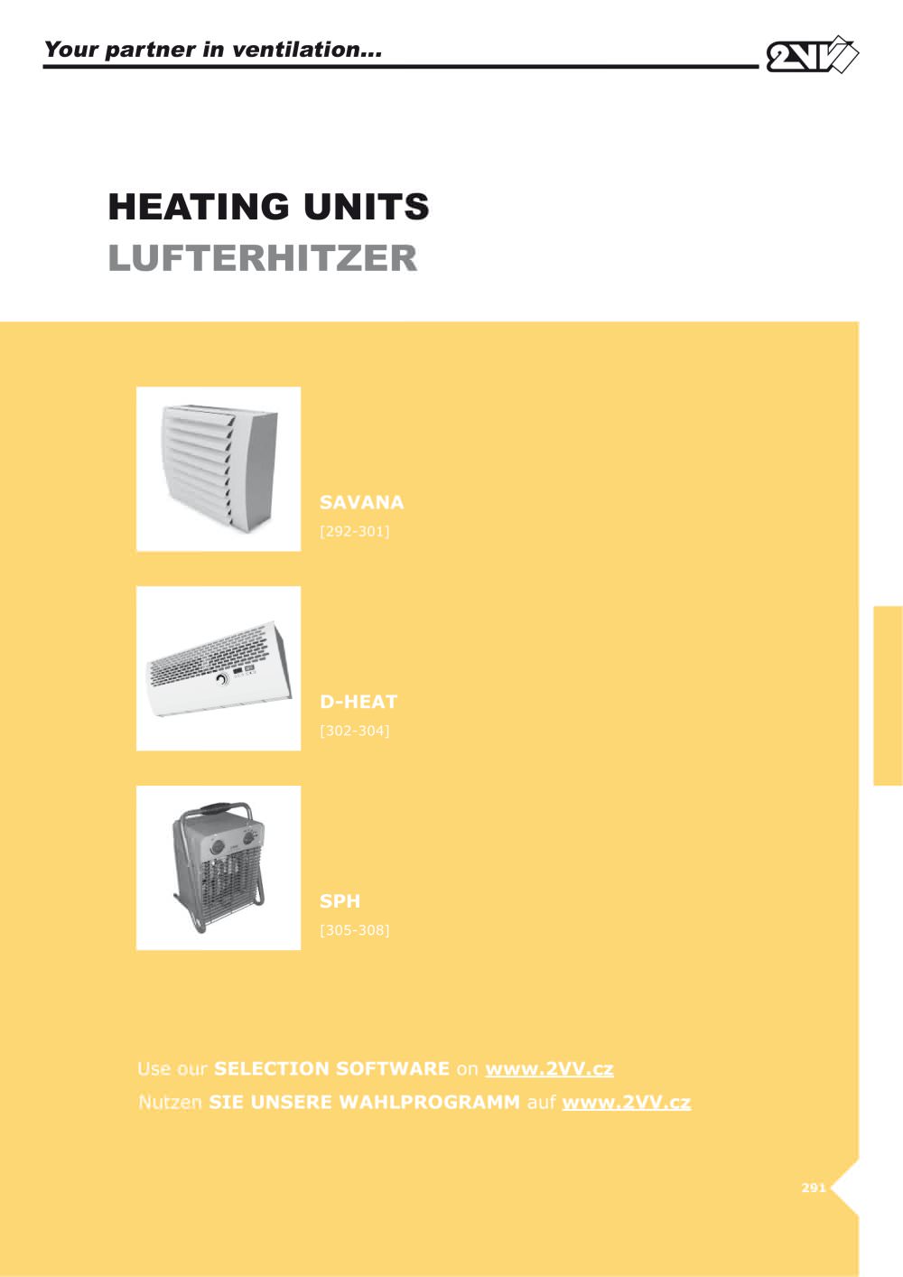 Heating units_technical catalogue - 2VV s.r.o.