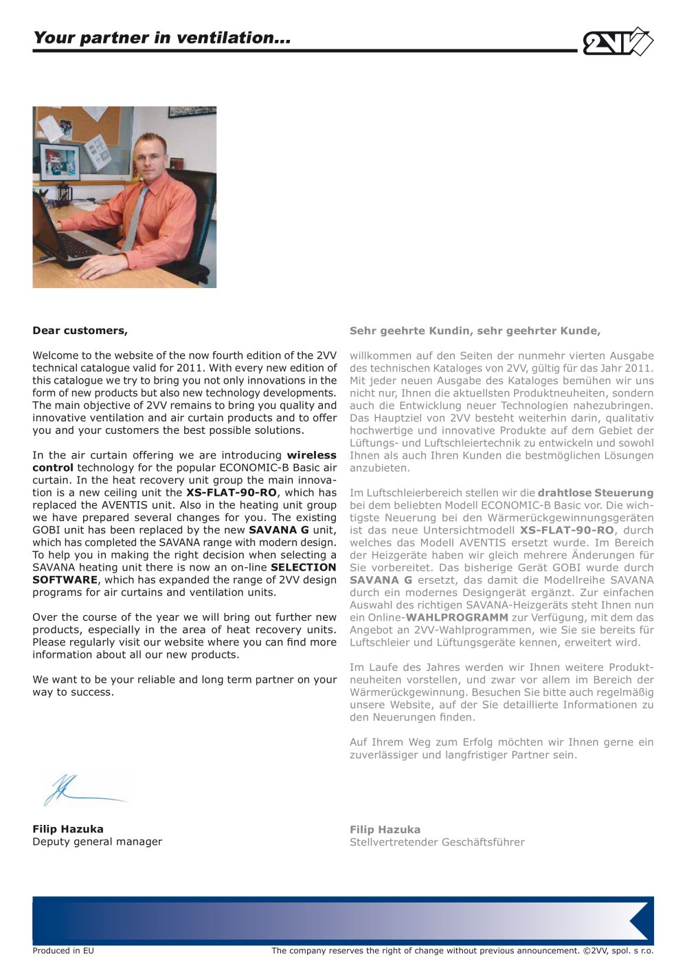 Introduction - 2VV s.r.o.
