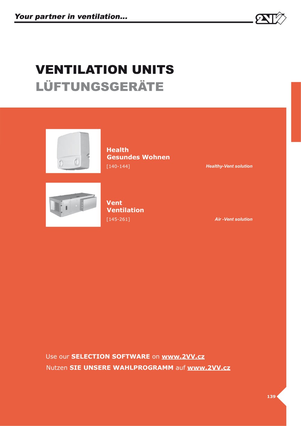 Ventilation units_technical catalogue - 2VV s.r.o.