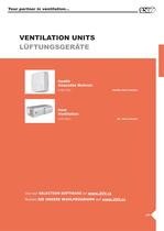 Ventilation units_technical catalogue
