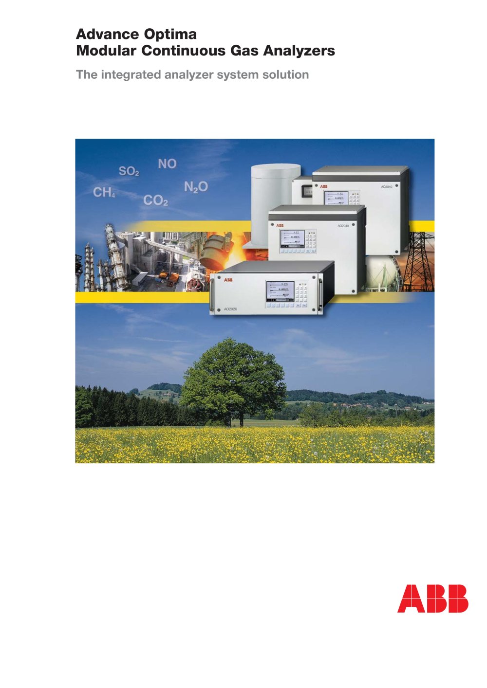 Advance Optima - Modular Continuous Gas Analyzers - ABB Measurement Products