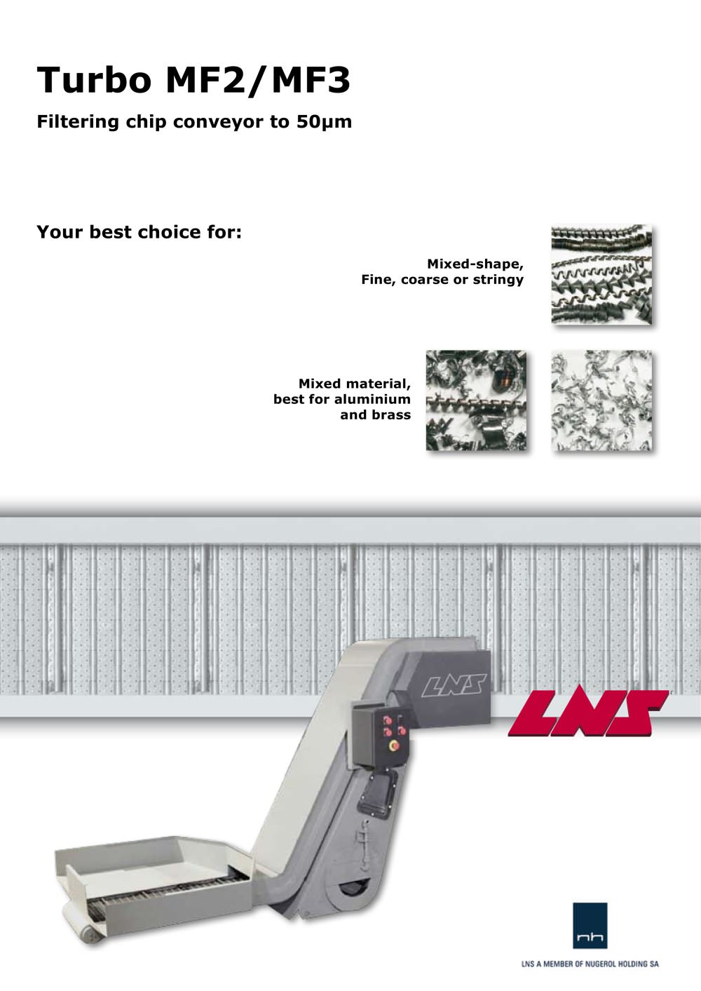 Filtration chip conveyors > Turbo MF2/MF3 - 1 / 4 Pages