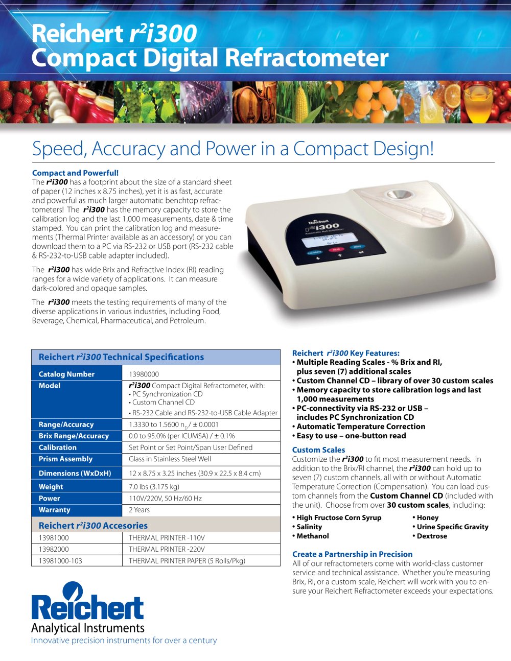 r2i300 Compact Benchtop - Reichert Inc