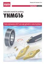 Indexable inserts for profiling  	 	YNMG16 Type