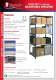 adjustable metallic shelving - duwic