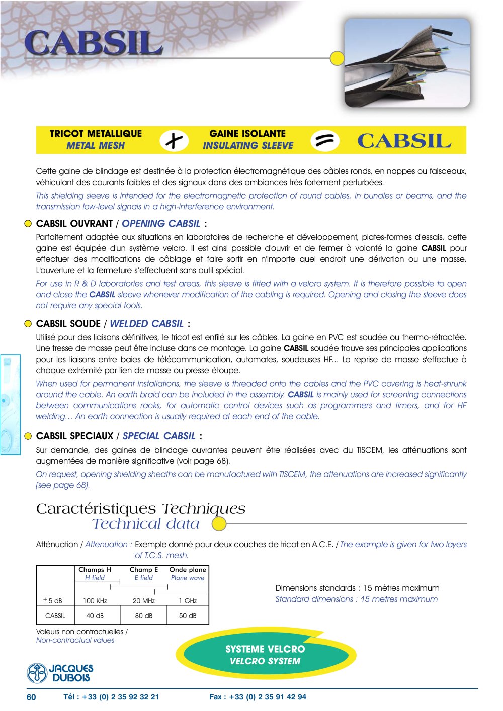 CABSIL - JACQUES DUBOIS SAS