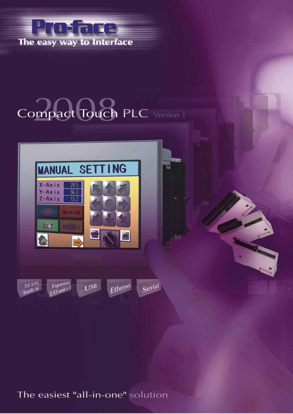 Compact Touch PLC - PRO-FACE