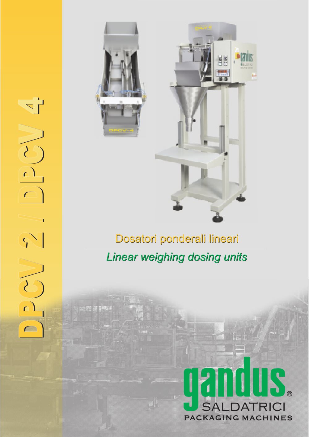 bagging scale  DPCV 2 / 4 - Gandus Saldatrici